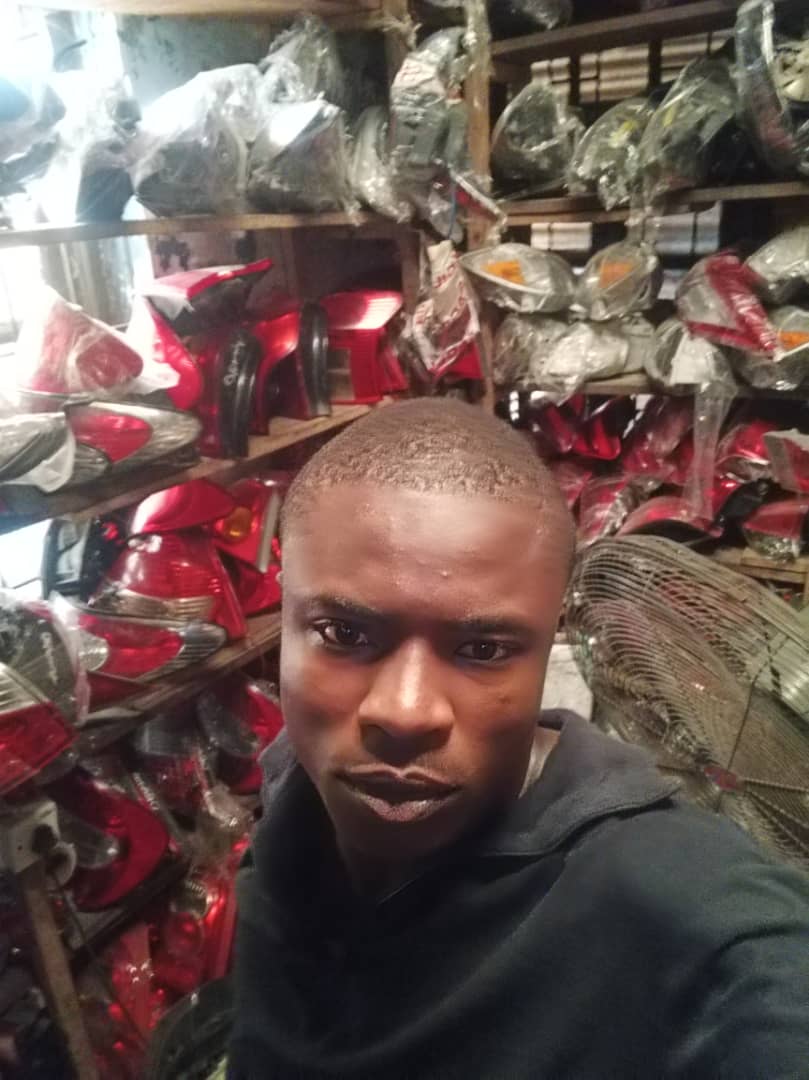 Modern car lights and steering rack