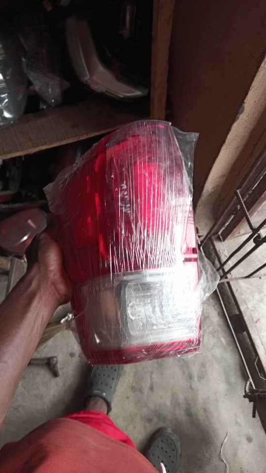 Modern car lights and steering rack